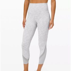 lululemon- wunder under high rise crop legging